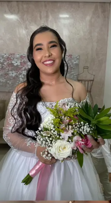 Noiva pronta para o grande dia