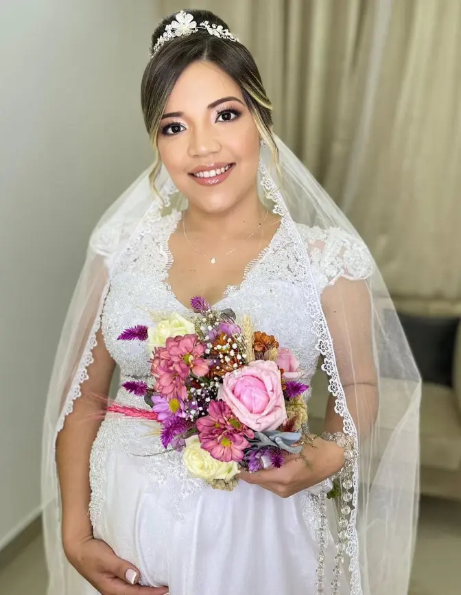 Produção de beleza para noiva