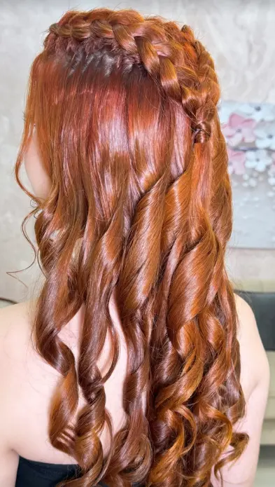 Cabelo finalizado no Studio Roseli Neves