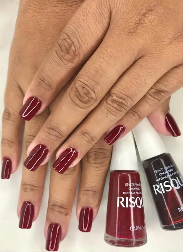 Esmaltação em gel nude
